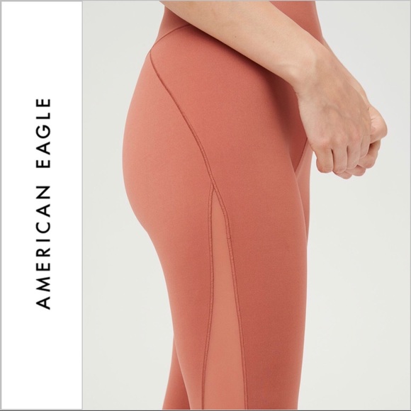Aerie Offline Real Me Mesh 7/8 Leggings Medium Long (LAST ONE AVAILABLE) - Picture 4 of 9